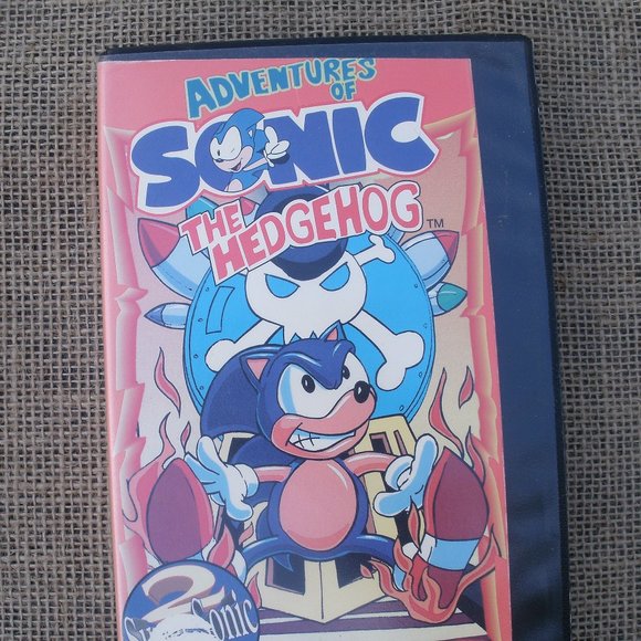 Sonic the Hedgehog Robotnik Express VHS anime tape - Picture 4 of 16